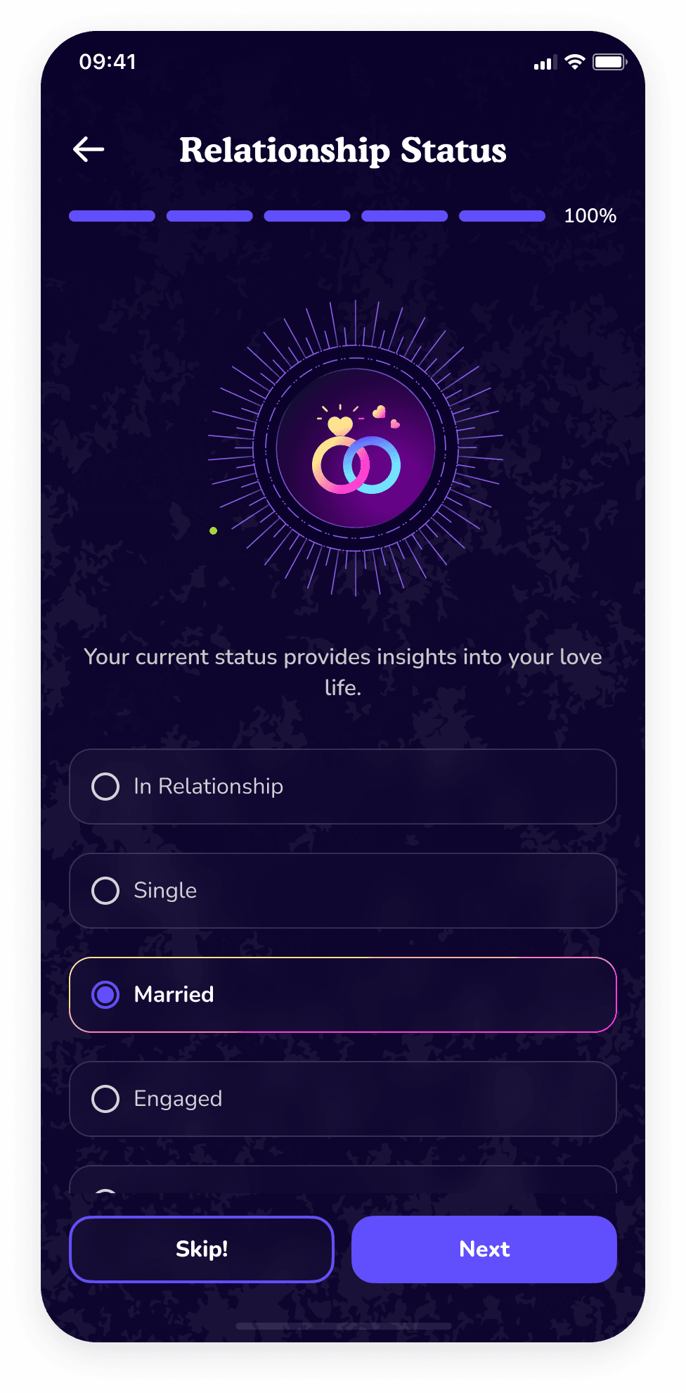 Moonly - Onboarding Screen 5